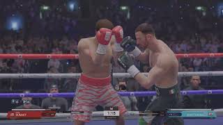 Undisputed Boxing Gameplay My Career Rockstar vs Enzo Maccarinelli [upl. by Raeann]