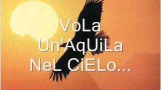 inno ss lazio vola unaquila nel cielo [upl. by Aihsila]