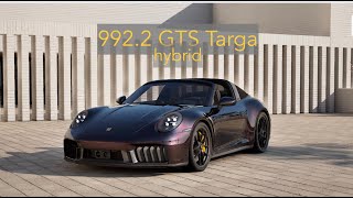 New Porsche 9922 Hybrid Targa GTS  First Hybrid 911 Configuration [upl. by Clarkson464]