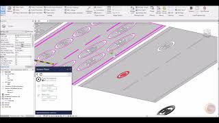 Road Markings  Revit [upl. by Tempest]