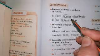 Les préfixes et les suffixes  exercices [upl. by Libb]