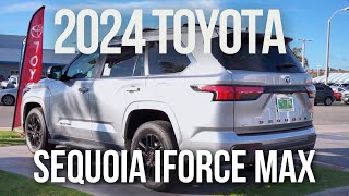 TOYOTA SEQUOIA TRD SPORT IFORCE MAX HYBRID 2024 [upl. by Landing]