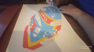 Comment Dessiner Sage Vanderspin Cars gask its [upl. by Daly]