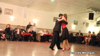 ALEJANDRA ARMENTI Y DANIEL JUAREZ en LA BALDOSA Vals [upl. by Lorusso428]