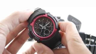 Review CASIO GSHOCK AW590  AW591 [upl. by Wasson671]