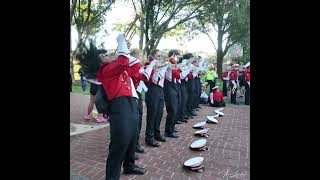 NC State Marching Band  Trumpets Having Fun 1 in slow motion before Football Game 10122024 [upl. by Nyliuqcaj]