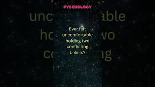 When Beliefs Clash  Understanding Cognitive Dissonance psychology neuroscience viral trending [upl. by Bailie]