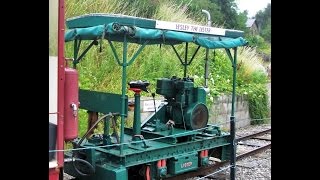 quotLesley the Listerquot on the Ecclesbourne Valley Railway 2ft gauge section 4th August 2013 [upl. by Sapphira]