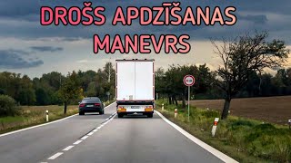 DROŠS APDZĪŠANAS MANEVRS [upl. by Eifos392]