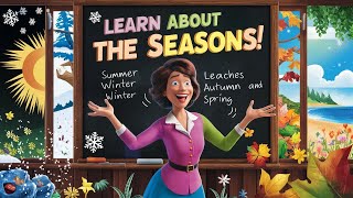 Learn About the Seasons for kids  Four season in a year fourseasons kidsstories animatedstories [upl. by Rainer]