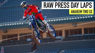 Anaheim Two Press Day RAW ft Webb Sexton Ferrandis amp More  450 Class [upl. by Zarihs]