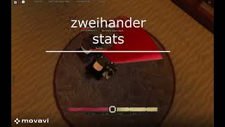 Rating zweihander in roblox bulwark [upl. by Allis]