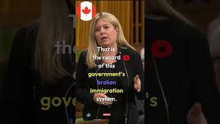 MP Michelle Rempel Garner Criticizes Liberal Government for Immigration System Failures [upl. by Saberhagen853]