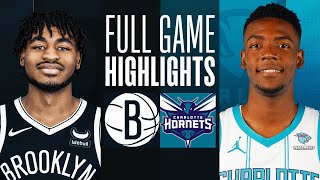 NETS at HORNETS  FULL GAME HIGHLIGHTS  October 30 2023 [upl. by Alleuqcaj]