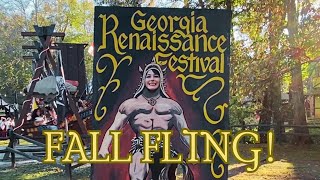 Georgia Renaissance Festival 2024 Fall Fling [upl. by Ainoz]