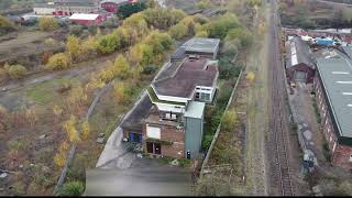 Healey Mills Marshalling Yard Ossett West Yorkshire [upl. by Arikaahs]