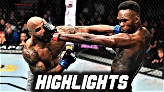 Israel Adesanya vs Yoel Romero  Highlights  UFC 248 Middleweight Championship 2020 [upl. by Anital]