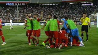 هدف عمر السومة القاتل في مباراة سوريا وإيران 22  تصفيات كأس العالم 2018 [upl. by Ramon659]