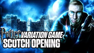 Scotch Opening Potter Variation Game [upl. by Reibaj]