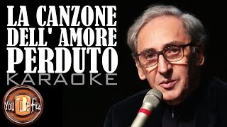 La Canzone dell Amore Perduto KARAOKE [upl. by Eckardt]