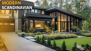 Modern Scandinavian House Design Influences from Contemporary Architecture [upl. by Anaicilef]