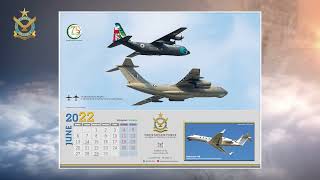 PAF CALENDAR 2022 [upl. by Ainekahs]