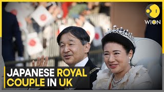 JapanUK royalty ties Japanese Emperor amp Empress begins UK visit  World News  WION [upl. by Ginder]