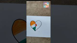 Indian flag drawing🇮🇳 🇯🇵 I love my India🇮🇳🇮🇳🇮🇳 shorts indianflagdrawing tiranga [upl. by Aihsital]