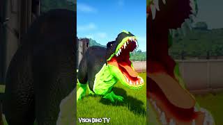 Jurassic World Evolution Red Hulk Giganotosaurus vs Indoraptor  Final Fight spinosaurus dinosaur [upl. by Anitneuq]