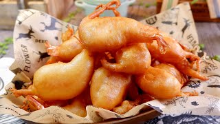 7 Ingredient Crispy Prawn Ball Recipe From Scratch 炸虾球 Chinese Crunchy Shrimp Fritter Recipe [upl. by Aihsoj346]