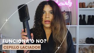 NUEVO CEPILLO ALACIADOR EN CABELLO MUY RIZADO funciona o no Dailycurlz [upl. by Curson]