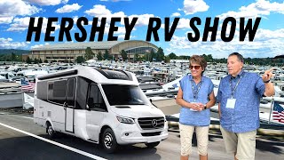 Hershey RV Show 2022  Insider Tours amp Our NEW RV [upl. by Bourgeois132]