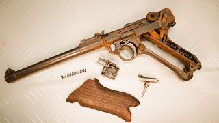 Restoring an Artillery Luger from 1917 [upl. by Candless680]