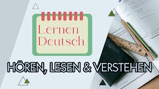 Prüfungsvorbereitung  B2  Hören Lesen amp Verstehen [upl. by Engdahl]