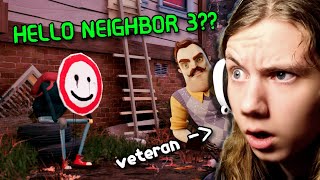 Hello Neighbor VETERAN reacts to Hello Neighbor 3  Cartoon Season 2 FINALE [upl. by Barram]