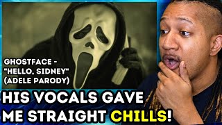 GHOSTFACE  quotHELLO SIDNEYquot ADELE PARODY  Reaction [upl. by Hakceber698]