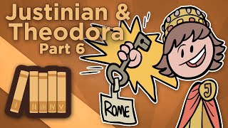 Byzantine Empire Justinian and Theodora  Fighting for Rome  Extra History  Part 6 [upl. by Cozza]