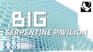 Using RHINO7 SUBD and GRASSHOPPER to recreated BIGs 2016 Serpentine Pavilion Beginner tutorial [upl. by Fey]