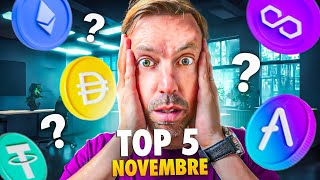 Top 5 Crypto à acheter en novembre 2023 [upl. by Madox]