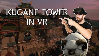 FF XIV Kugane tower in VR feat TheMiiiiii 🐑 [upl. by Staford]