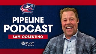 Sportsnets Sam Cosentino talks Columbus Blue Jackets and previews the NHL Draft  Pipeline Podcast [upl. by Odracir770]