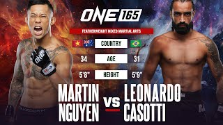 Martin Nguyen vs Leonardo Casotti  Full Fight Replay [upl. by Eilyab]