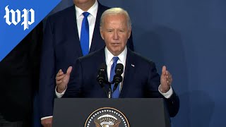 Biden introduces Zelensky as Putin [upl. by Othello880]