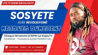 DAPRÈ BIB LA NOU C PWOSTERITE SA SOSYETE SHOW avèk Revolisyonè Marques Dumerant [upl. by Schwing122]