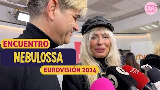 Encuentro con NEBULOSSA Ensayos y vocal coach para EUROVISIÓN 2024 y actuar antes de MEGARA [upl. by Dincolo]