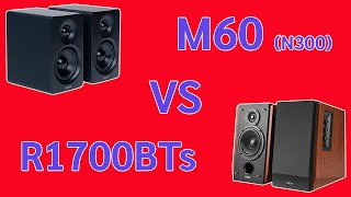 Edifier M60 N300 VS Edifier R1700BTs [upl. by Letniuq140]