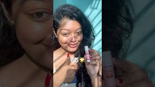 Wishcare tinted lip balm review shortsfeed shorts lipbalm lippies [upl. by Anillek465]