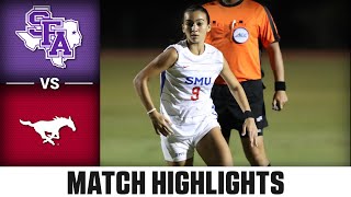 Stephen F Austin vs SMU Match Highlights  2024 ACC Womens Soccer [upl. by Netsyrk295]