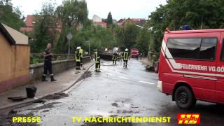 Unwetter Donnersbergkreis VG Kibo und Göllheim Kreuznach112de [upl. by Novad]