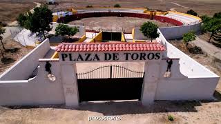 Remodelación de la Plaza de Toros Torrecillas de la Tiesa Cáceres dronepilots filmakers toros [upl. by Bridwell]